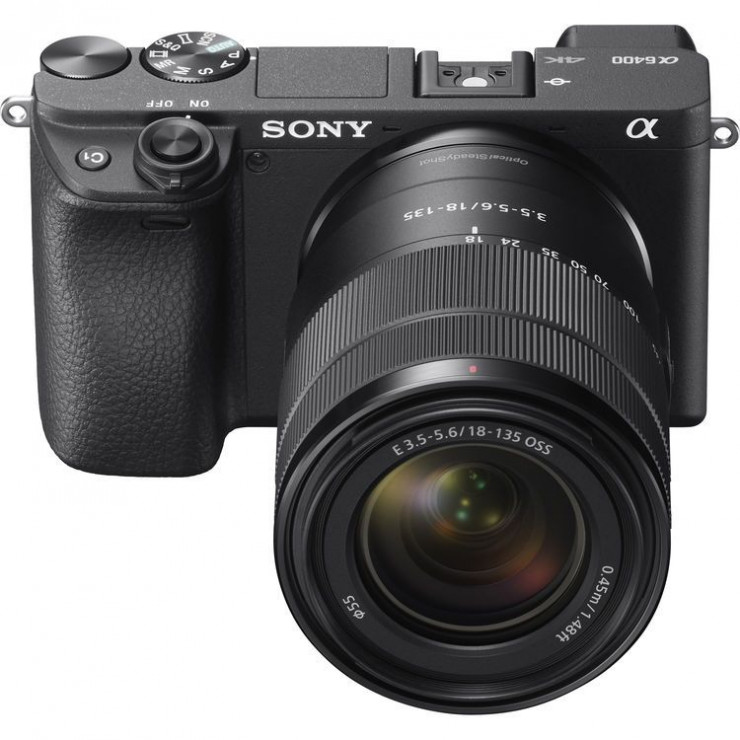 Sony Alpha a6400 Mirrorless Digital Camera & 18-135mm Lens