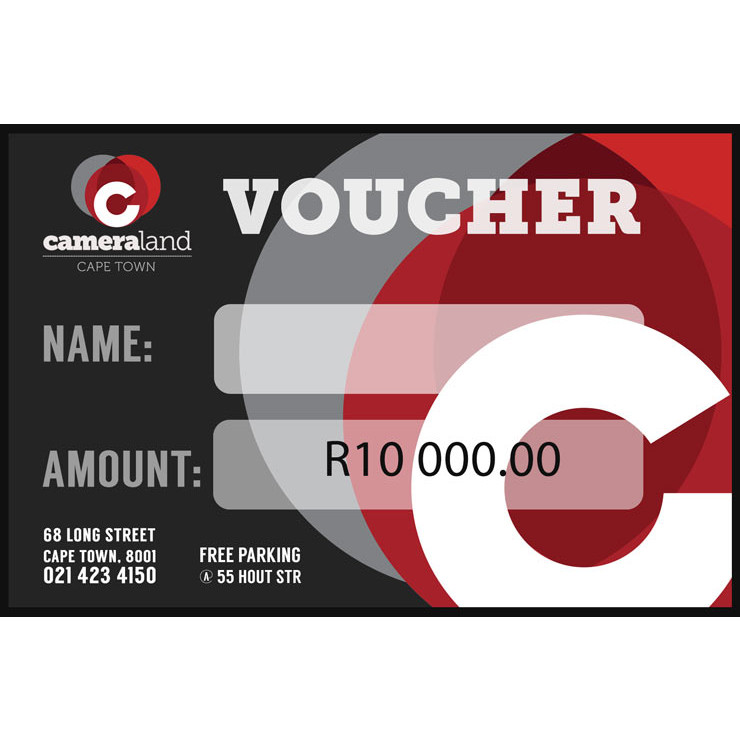 Cameraland Gift Voucher - R10 000