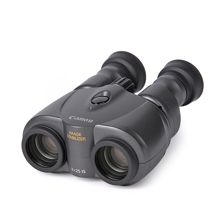 Canon 8x25 IS Binocular front view