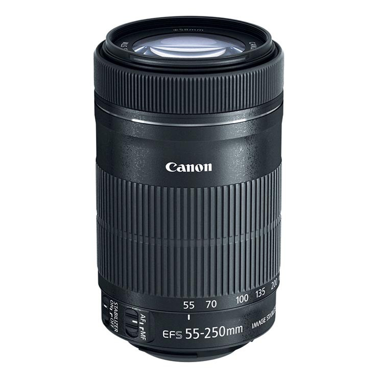 Canon EF-S 55-250mm f/4-5.6 IS STM Lens