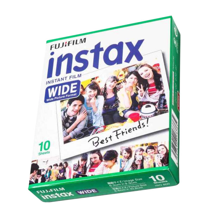 Fuji Instant Colour Film Instax Wide 10 Pack