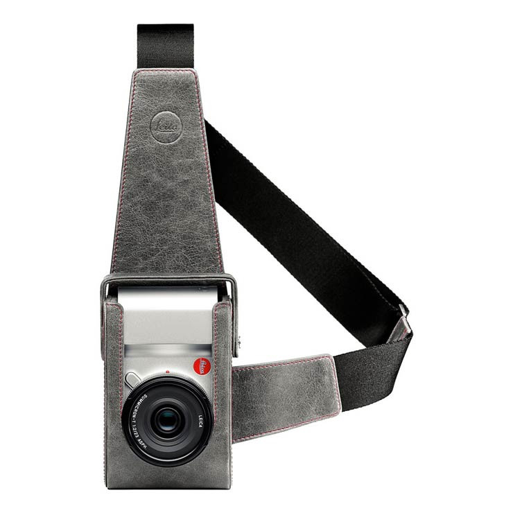 Leica Leather Holster for Leica T Camera (Stone/Gray)