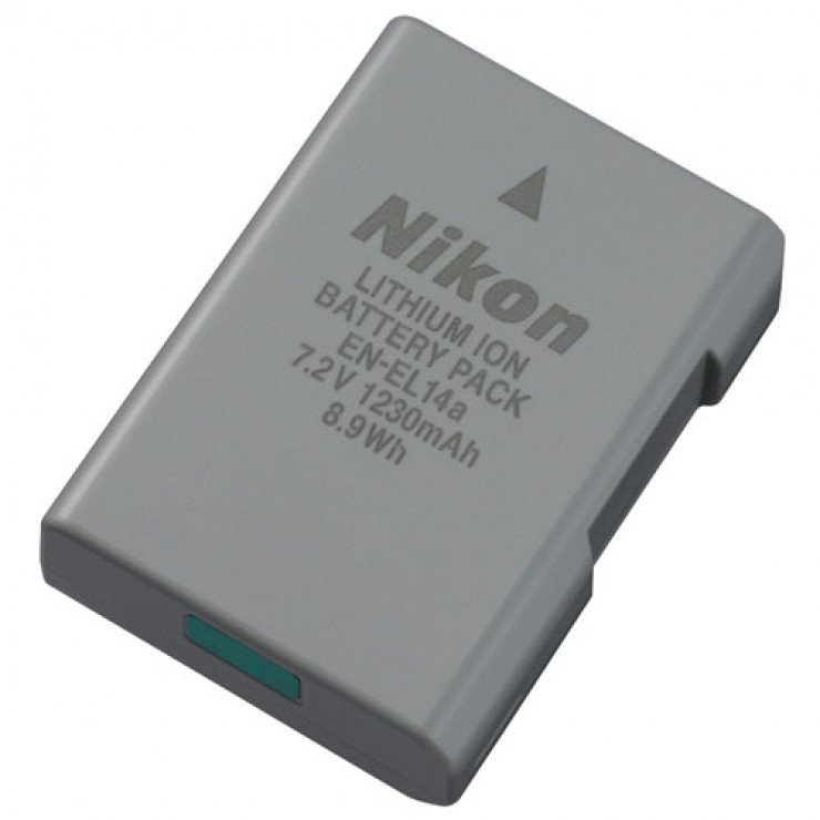Nikon EN-EL14a Lithium-Ion Battery (1230mAh)