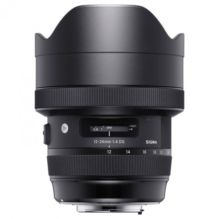 Sigma 12-24mm f/4 DG HSM Art Lens for Canon Side
