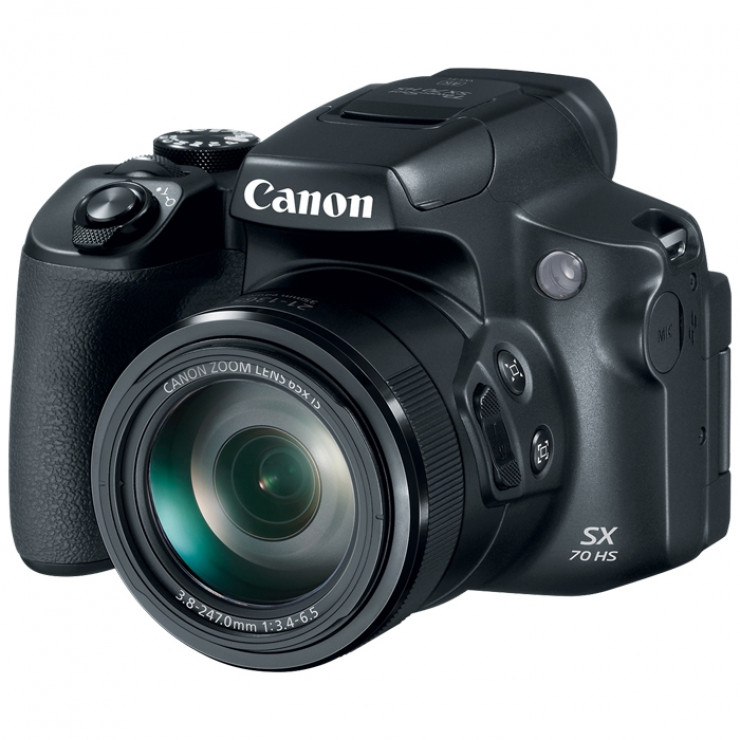 Canon PowerShot SX70 HS BK EU23 + ICASA Digital Camera