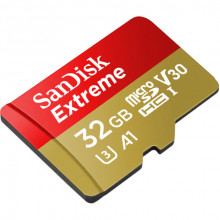Micro SDHC Extreme 32GB (100mb/s) V30 UHS-I U3