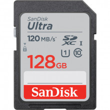 SanDisk Ultra 128GB SDHC Memory Card (140MB/s)