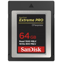 SanDisk 64GB 1500MB/s Extreme PRO CF express Card Type B 