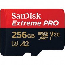 Extreme Pro micro SDXC 256GB + SD Adapter (170MB/s)