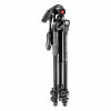 Manfrotto MK290LTA3-3W 290 Light Aluminium 3-Section Kit with 3-Way Head in Folded Position