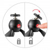 Manfrotto PIXI Mini Table Top Tripod | Push Button Ball Head Adjustment
