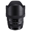 Sigma 12-24mm f/4 DG HSM Art Lens for Canon Top Side