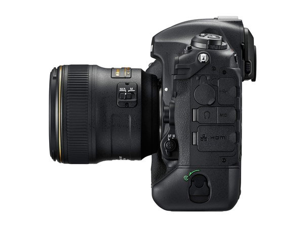 Nikon D5 Side View | Cameraland Cape Town
