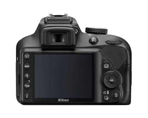 Nikon D3400 | Rear View