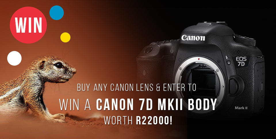 Win a Canon EOS 7D MKII DSLR Body